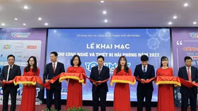 Khai mạc Chợ công nghệ và thiết bị Hải Phòng năm 2022