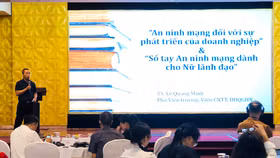 UN Women và VWEC ra mắt "Sổ tay an ninh mạng" dành cho nữ lãnh đạo doanh nghiệp