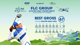 Golfer Nguyễn Minh Tuấn vô địch giải FLC Group Autumn Golf Tournament