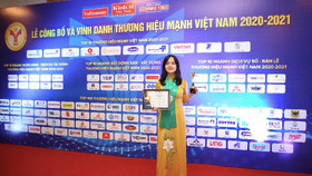 Hapro tiếp tục giữ vững danh hiệu "Thương hiệu mạnh Việt Nam"