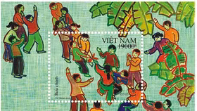 Phát hành bộ tem "Trò chơi dân gian" nhân dịp Tết thiếu nhi 1/6