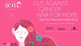 BCNV tổ chức chương trình cắt tóc miễn phí cho bệnh nhân ung thư vú