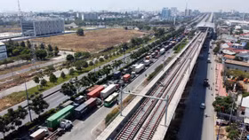Sẽ chạy thử metro số 1 TP. HCM vào cuối tháng 12