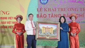 Khai trương Bảo tàng Báo chí Việt Nam