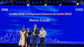 Home Credit giành được giải thưởng Visa Award năm thứ ba liên tiếp