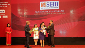 SHB 2 năm liên tiếp vào top 10 ngân hàng uy tín nhất Việt Nam