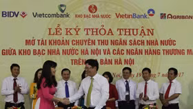 BIDV và Kho bạc Nhà nước ký kết Thỏa thuận phối hợp thu Ngân sách Nhà nước trên địa bàn Hà Nội