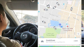 Hà Nội dừng dịch vụ đi chung xe của Uber, Grab