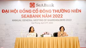 ĐHCĐ SeABank: Thông qua kế hoạch tăng vốn lên 22.690 tỷ đồng, lợi nhuận 4.866,6 tỷ đồng