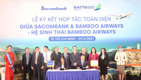 Sacombank và Bamboo Airways hợp tác toàn diện