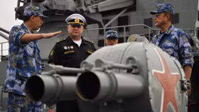 Trung Quốc, Nga và Iran tập trận hải quân chung trên Vịnh Oman