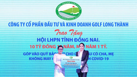 Golf Long Thành tài trợ 10 tỷ đồng cho chương trình “Mẹ đỡ đầu” tỉnh Đồng Nai