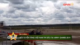 Kíp xe Nga lập kỷ lục trong cuộc đua Tank Biathlon