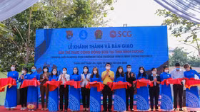 SCG chung tay cùng tỉnh Bình Dương xây dựng mô hình sân thể thao cộng đồng