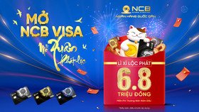 Mở thẻ Visa, nhận quà ưu đãi từ NCB