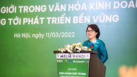 Bình đẳng giới trong văn hóa kinh doanh hướng tới phát triển bền vững