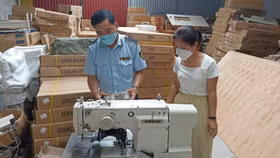 Công ty Kiến Đạt Việt Nam bán nhiều thiết bị may vi phạm pháp luật