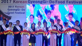 Giao lưu văn hóa và xúc tiến thương mại, thực phẩm Hàn Quốc tại Hà Nội