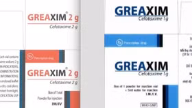 6 lô Thuốc bột pha tiêm Greaxim bị thu hồi toàn quốc
