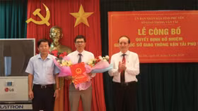 Phú Yên bổ nhiệm Giám đốc Sở Giao thông vận tải mới