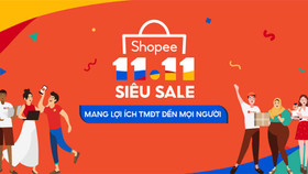 Shopee khởi động sự kiện 11/11 siêu Sale