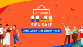 Shopee khởi động sự kiện 11/11 siêu Sale