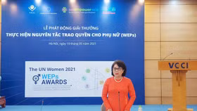 Phát động Giải thưởng thực hiện nguyên tắc trao quyền cho phụ nữ 2021