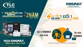 Combo quà hè rực rỡ, mua KINGMAX ngay kẻo lỡ