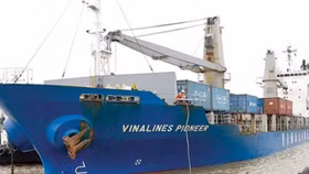 Lợi nhuận của Vinalines lại giảm 445 tỷ sau soát xét