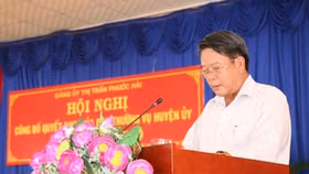 Bà Rịa - Vũng Tàu: Kỷ luật nguyên Chủ tịch huyện Đất Đỏ vì sai phạm về đất đai