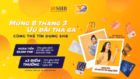 SHB tặng quà 8/3 với nhiều ưu đãi hấp dẫn tới phái đẹp
