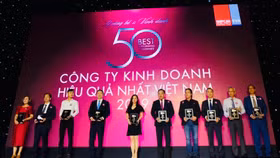 Bảo Việt được vinh danh Top 50 công ty kinh doanh hiệu quả nhất Việt Nam