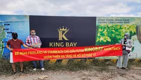 Tạm ngưng giao dịch các tài khoản liên quan đến Free Land để phục vụ điều tra