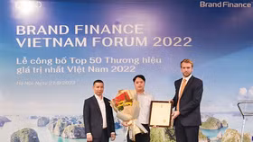 Lần thứ 4 liên tiếp, VNPT đứng thứ 2 top 50 thương hiệu giá trị nhất Việt Nam