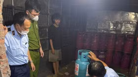 Phát hiện điểm chiết, nạp khí dầu mỏ hóa lỏng LPG trái quy định