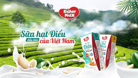 Sản phẩm Richer Milk – Sữa Nhân điều đầu tiên ra mắt thị trường Việt Nam