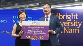 TPBank trao học bổng 50.000 USD cho sinh viên Đại học Fulbright Việt Nam
