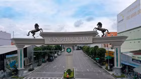 Khánh thành đường Đinh Thị Thi tại Van Phuc City