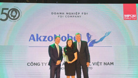 AkzoNobel giành giải thưởng TOP50 Doanh nghiệp Phát triển Bền vững 2022 tại Việt Nam