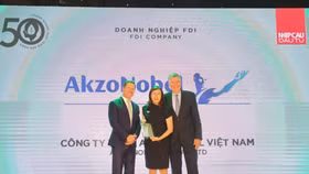 AkzoNobel giành giải thưởng TOP50 Doanh nghiệp Phát triển Bền vững 2022 tại Việt Nam