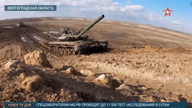 Lính tăng Quân khu phía Nam quân đội Nga đua vòng loại Tank Biathlon