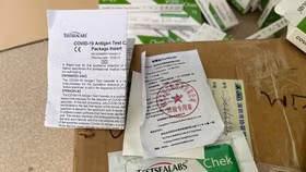 Quản lý thị trường xử lý cơ sở đầu tiên kinh doanh Test thử nhanh Covid-19