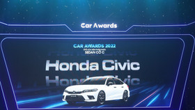 Honda HR-V và Honda Civic nhận Giải thưởng “Ô tô của năm”