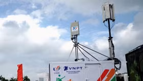 VinaPhone phát sóng 5G tốc độ cao tại trận chung kết bóng đá nam Seagame 31