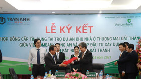 Trần Anh Group kí kết hợp tác cùng Ngân hàng Vietcombank Long An