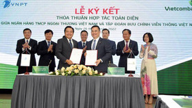 Vietcombank và Tập đoàn VNPT ký kết thỏa thuận hợp tác toàn diện