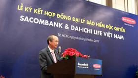 Ông Dương Công Minh muốn “Win-Win” khi Sacombank “kết hôn” với Dai–ichi Life Việt Nam