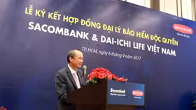 Ông Dương Công Minh muốn “Win-Win” khi Sacombank “kết hôn” với Dai–ichi Life Việt Nam