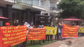 Hàng chục khách hàng vây Công ty Hoàng Kim Land đòi tiền