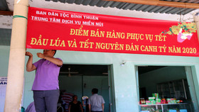 Bình Thuận: Đưa hàng bình ổn giá phục vụ Tết người dân vùng cao